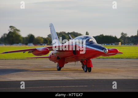 Folland Gnat T1 XR538, G-RORI, Kirche Fenton, Stockfoto