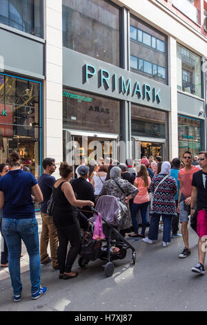 Brüssel, Belgien, Einkaufsstraße, Fußgängerzone, Geschäfte, shopping ...