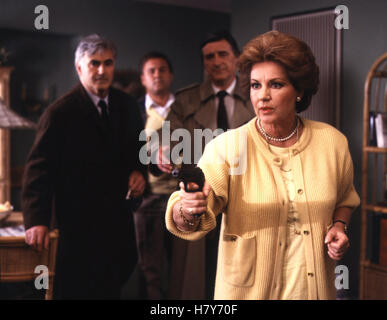 Tatort: Taktik (TATORT: Taktik) D 1987, Regie: Reinhard Schwabenitzky, KARL MICHAEL VOGLER, GEORG EINERDINGER, HELMUT FISCHER, JOHANNA VON KOCZIAN, Stichwort: Langwaffen Stockfoto