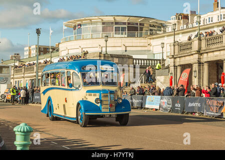 Bonhams London nach Brighton Oldtimer-Rallye Stockfoto