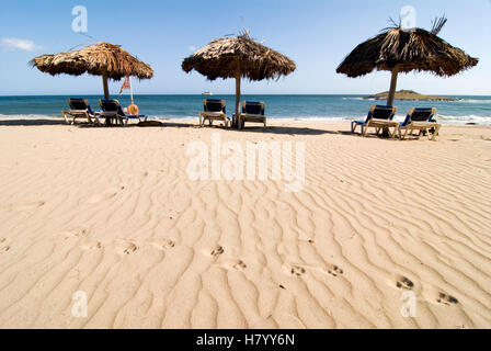 Boquita Strand in der Nähe von Playa Caribe auf der Insel Isla Margarita, Venezuela, Südamerika Stockfoto