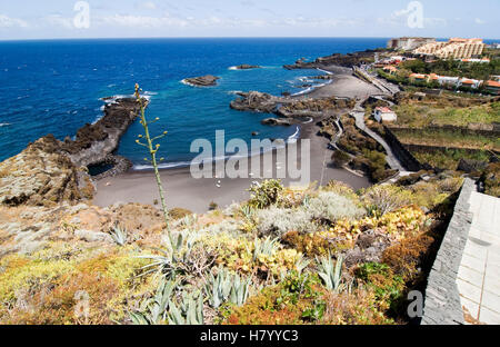 Playa de Los Cancajos auf La Palma, Spanien, Europa Stockfoto