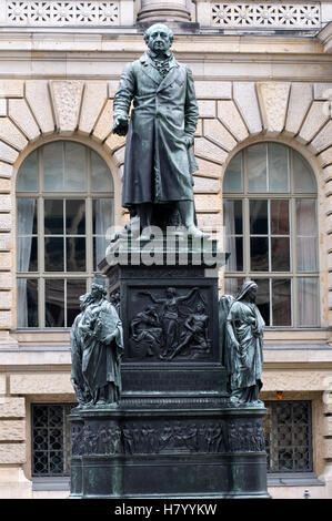 Minister Freiherr Vom Stein, Statue vor der Berliner Stadtverordnetenversammlung Abgeordnetenhaus, Berlin Stockfoto