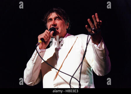 BRYAN FERRY CASTLE HOWARD MALTON CASTLE HOWARD 20. August 2000 Stockfoto