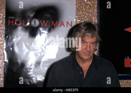 PAUL VERHOEVEN HOLLOW MAN FILM PREMIERE internationales Filmfestival EDINBURGH Schottland 25. August 2000 Stockfoto