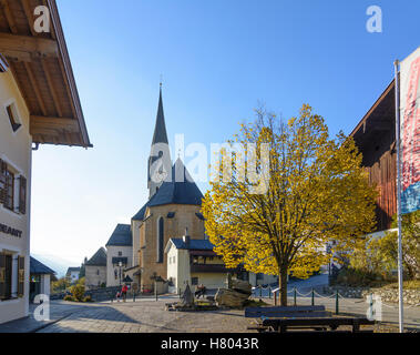 Stuhlfelden: Kirche, Pinzgau, Salzburg, Österreich Stockfoto