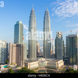 Skyline von Kuala Lumpur, Malaysia Stockfoto