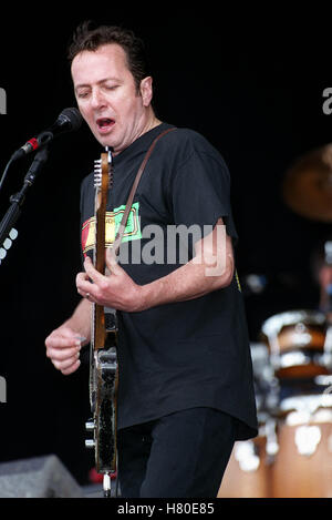 JOE STRUMMER 11. Juli 1999 Stockfoto