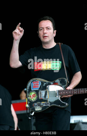 JOE STRUMMER 11. Juli 1999 Stockfoto