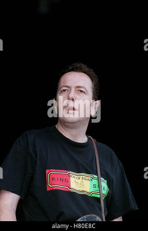 JOE STRUMMER 11. Juli 1999 Stockfoto