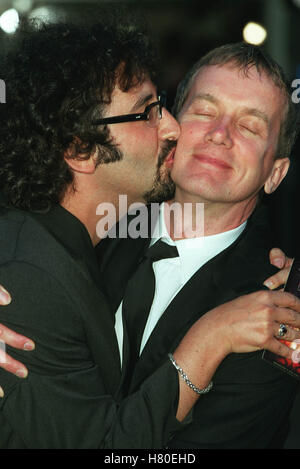 DAVID BADDIEL & FRANK SKINNER LONDON ENGLAND 20. Juli 1999 Stockfoto