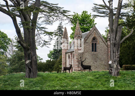 Landschaft und Park Wald Schottland Great Britain Scone Palace 3 Stockfoto