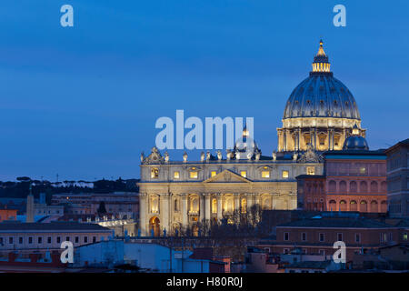 St. Peter Basilika, Vatikanstadt, Rom Stockfoto