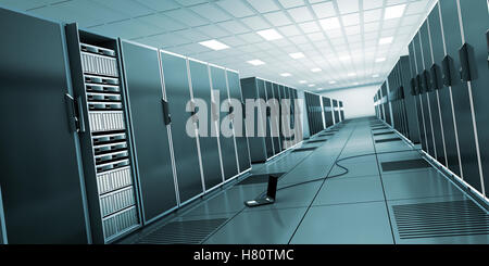 Serverraum Stockfoto