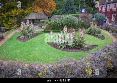 schöne kleine Dorf von Bibury in Cotswolds, england Stockfoto