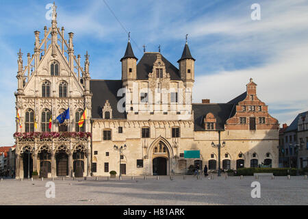 Rathaus von Mechelen, Belgien. Stockfoto