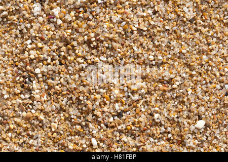 Nahaufnahme der Strandsand Stockfoto