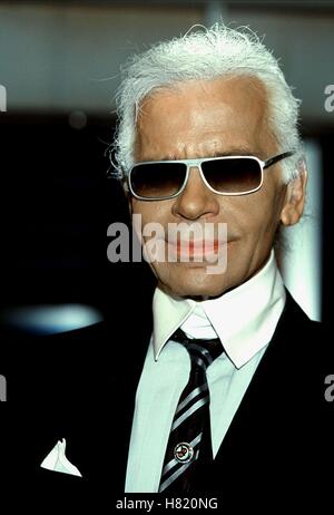 KARL LAGERFELD 1. Mai 2002 Stockfoto