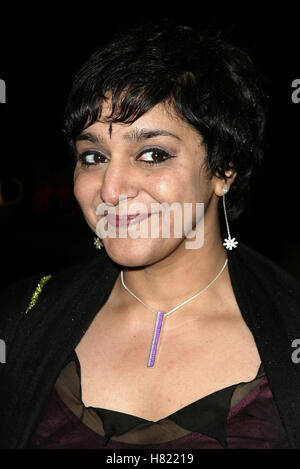 MEERA SYAL RTS Programm AWARDS 2002 PARK LANE LONDON ENGLAND 18. März 2002 Stockfoto