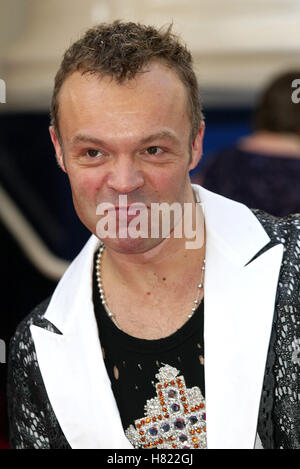 GRAHAM NORTON BAFTA TV AWARDS THEATRE ROYAL DRURY LANE LONDON ENGLAND 20. April 2002 Stockfoto