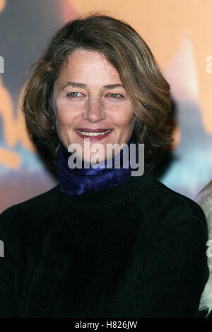 CHARLOTTE RAMPLING 20. Februar 2000 Stockfoto