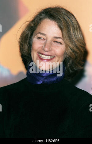 CHARLOTTE RAMPLING 20. Februar 2000 Stockfoto