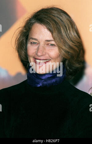 CHARLOTTE RAMPLING 20. Februar 2000 Stockfoto