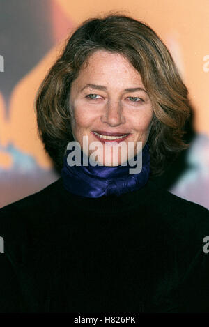 CHARLOTTE RAMPLING 20. Februar 2000 Stockfoto