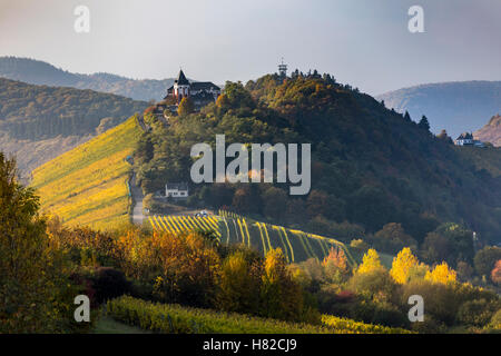 Moseltal, Mosel, Schloss Marienburg, in der Nähe von Bullay, Deutschland Stockfoto