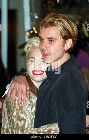 GWEN STEFANI & GAVIN ROSSDALE der mexikanischen PREMIERE LOS ANGELES-WESTWOOD LA USA 23. Februar 2001 Stockfoto