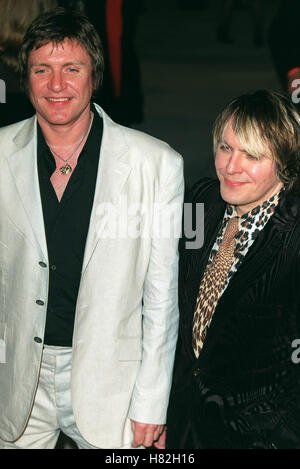 SIMON LE BON & NICK TAYLOR VANITY FAIR OSCAR PARTY 2001 MORTENS BEVERLY HILLS LA USA 25 März 2001 Stockfoto