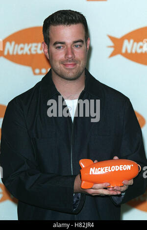 CARSON DALY KIDS CHOICE AWARDS SANTA MONICA LOS ANGELES USA 21. April 2001 Stockfoto