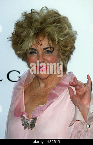 DAME ELIZABETH TAYLOR AMFAR GALA Venedig FILM FESTIVAL 2001 SAN GIORGIO MAGGIORE Venedig Italien 31. August 2001 Stockfoto