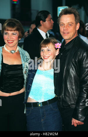 MARK HAMILL MARI LOU CHELSEA "JAY & SILENT BOB" FILM PREM HOLLYWOOD LOS ANGELES USA 15. August 2001 Stockfoto