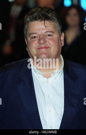 ROBBIE COLTRANE Weltpremiere 'HARRY POTTER' LEICESTER SQ LONDON ENGLAND 4. November 2001 Stockfoto