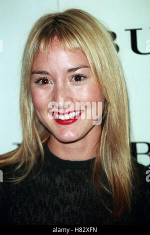 BREE TURNER BURBERRY STORE Eröffnung LA Beverly HILLS LA USA 25. Oktober 2001 Stockfoto