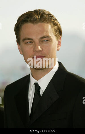 LEONARDO DICAPRIO CANNES FILM FESTIVAL 2002 CANNES CANNES Frankreich 20 Mai 2002 Stockfoto