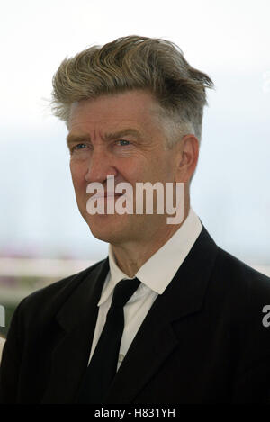 DAVID LYNCH CANNES FILM FESTIVAL CANNES FILM FESTIVAL CANNES Frankreich 15. Mai 2002 Stockfoto