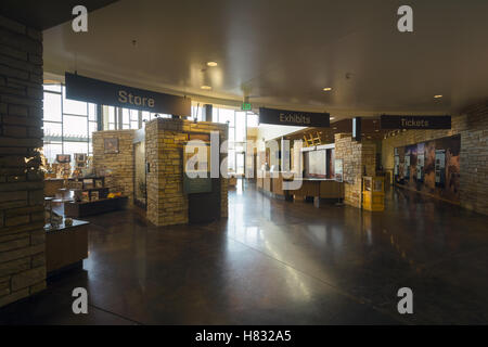 Colorado, Mesa Verde Nationalpark, Besucher und Forschungszentrum Stockfoto