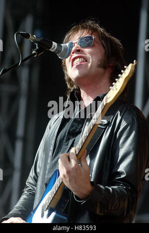 GAZ COOMBES einer großen Sonntag LEICESTER VICTORIA PARK LEICESTER 8. September 2002 Stockfoto