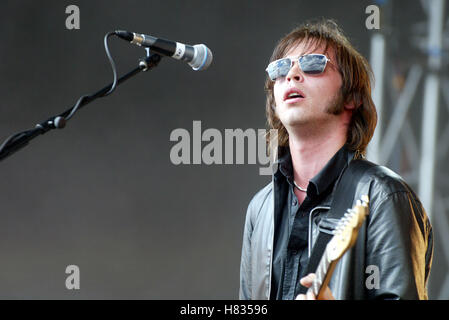 GAZ COOMBES einer großen Sonntag LEICESTER VICTORIA PARK LEICESTER 8. September 2002 Stockfoto