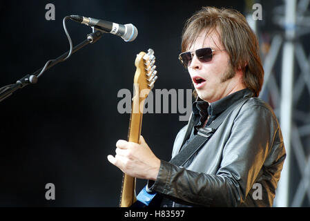 GAZ COOMBES einer großen Sonntag LEICESTER VICTORIA PARK LEICESTER 8. September 2002 Stockfoto