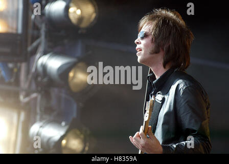 GAZ COOMBES einer großen Sonntag LEICESTER VICTORIA PARK LEICESTER 8. September 2002 Stockfoto