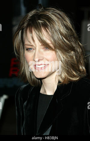 JODIE FOSTER PANIC ROOM FILM PREMIERE CENTURY CITY LOS ANGELES USA 18. März 2002 Stockfoto