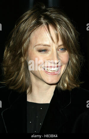 JODIE FOSTER PANIC ROOM FILM PREMIERE CENTURY CITY LOS ANGELES USA 18. März 2002 Stockfoto