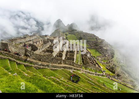 Roundelay in Machu Picchu Stockfoto