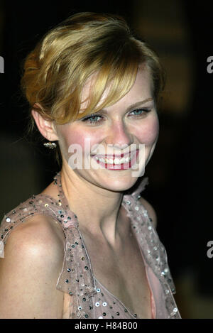 KIRSTEN DUNST 2002 VANITY FAIR OSCAR PARTY MORTON'S RESTAURANT BEVERLY
