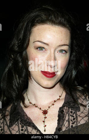 MOLLY PARKER GEBRECHLICHKEIT Filmpremiere SANTA MONICA LOS ANGELES USA 9. April 2002 Stockfoto