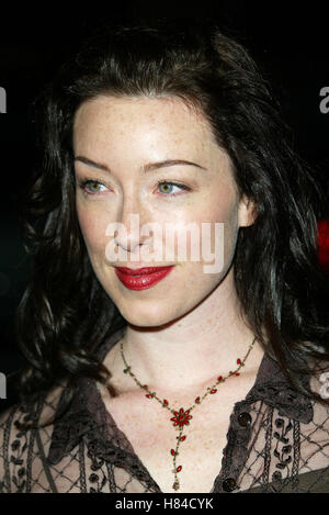 MOLLY PARKER GEBRECHLICHKEIT Filmpremiere SANTA MONICA LOS ANGELES USA 9. April 2002 Stockfoto