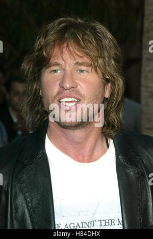 VAL KILMER SALTON SEA WORLD PREMIERE LOS ANGELES EGYPTIAN THEATRE HOLLYWOOD LOS ANGELES USA 23. April 2002 Stockfoto